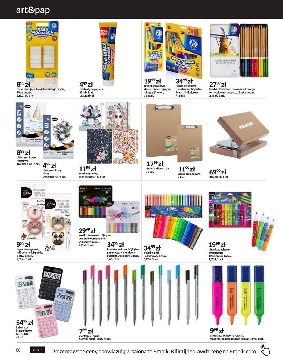 Gazetka promocyjna empik str. 68