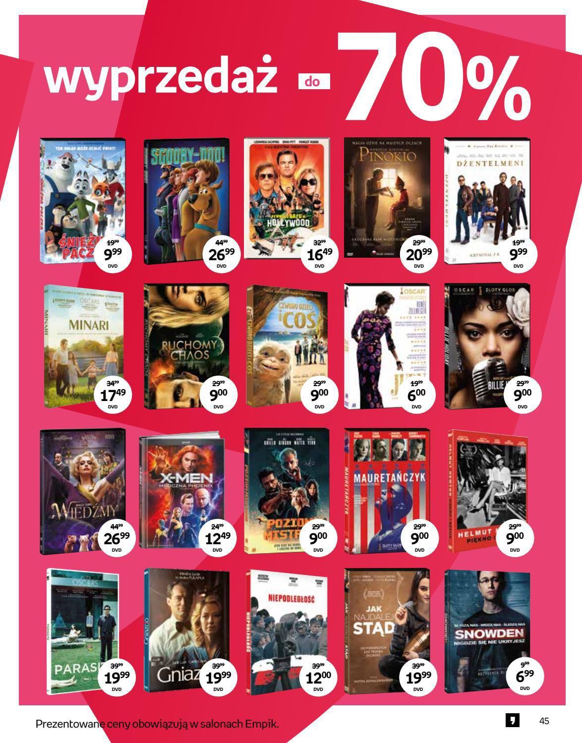Gazetka promocyjna empik str. 45