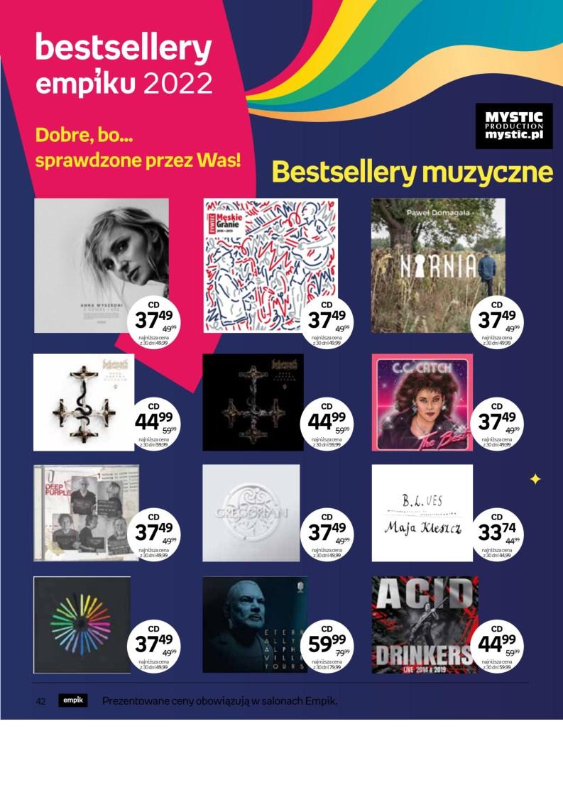 Gazetka promocyjna empik str. 42