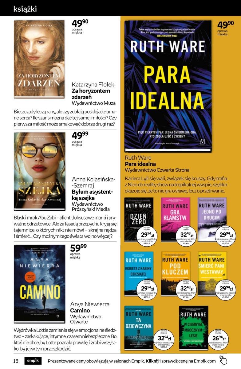 Gazetka promocyjna empik str. 18
