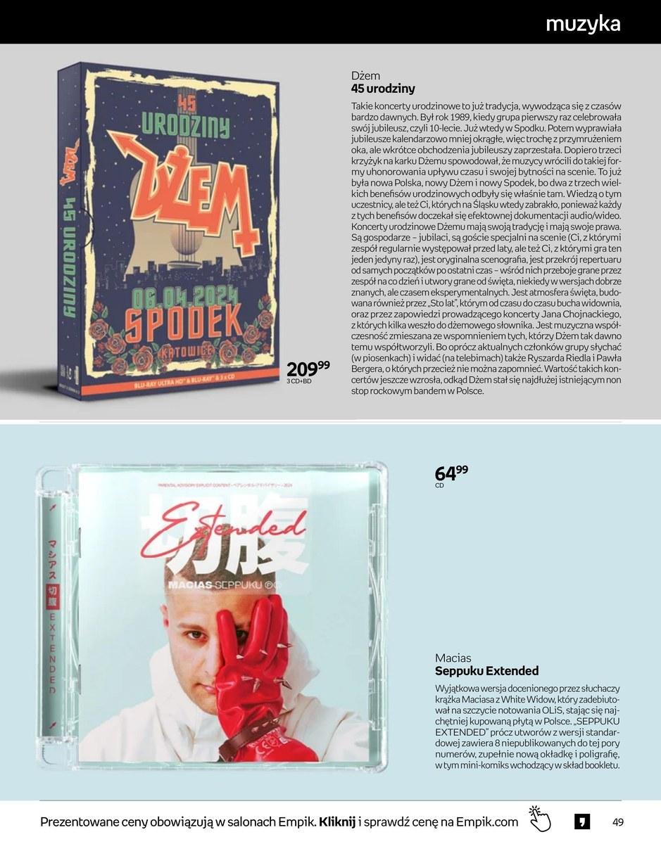 Gazetka promocyjna empik str. 49