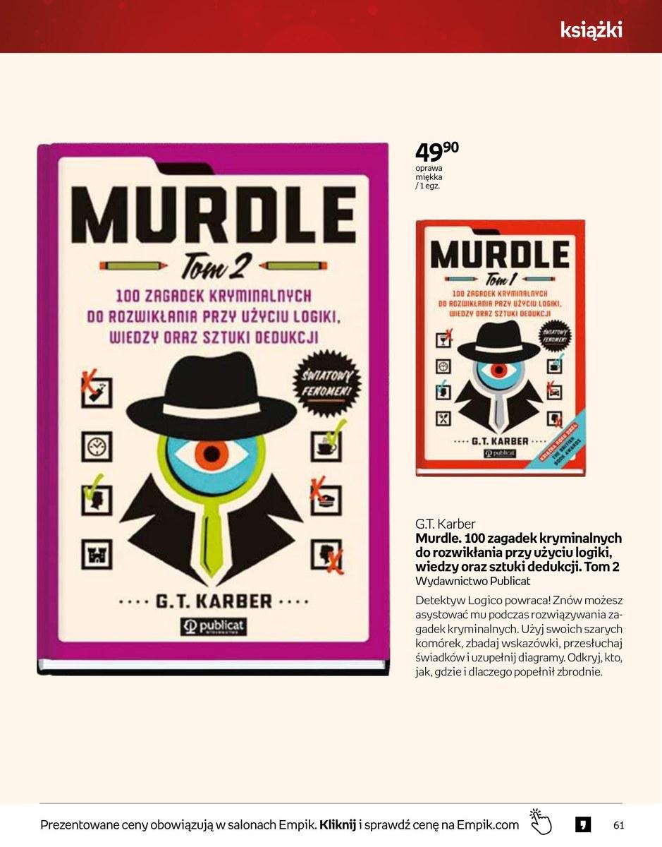 Gazetka promocyjna empik str. 61
