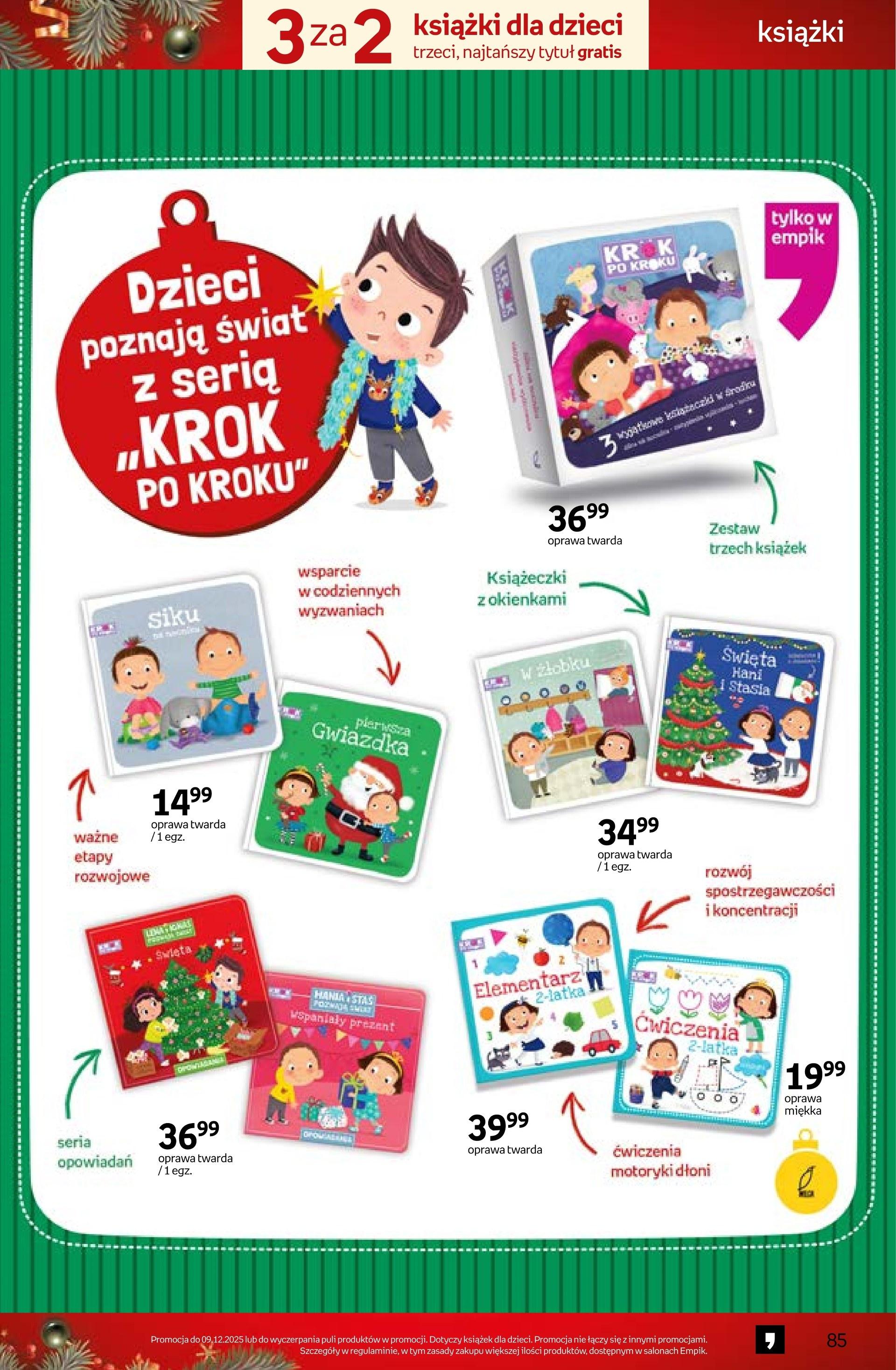 Gazetka promocyjna empik str. 85