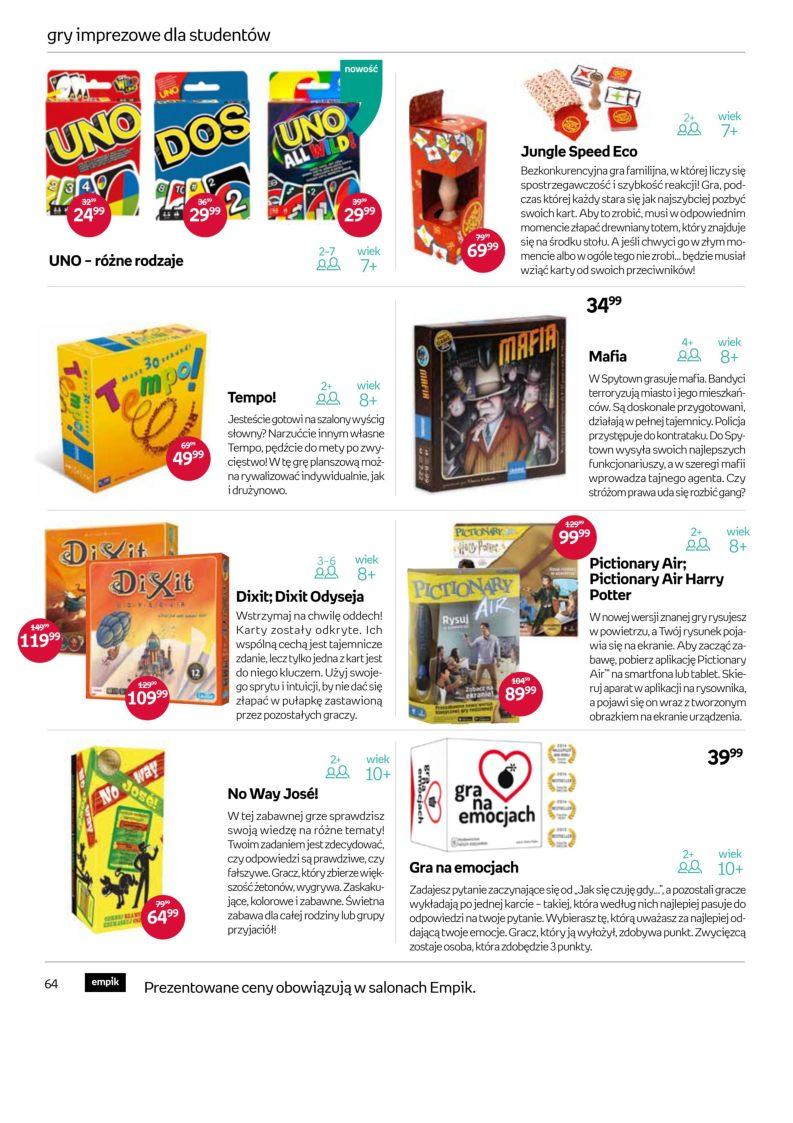 Gazetka promocyjna empik str. 64