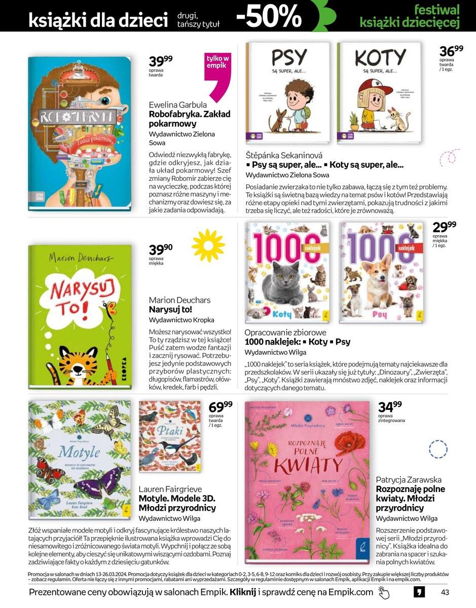 Gazetka promocyjna empik str. 43