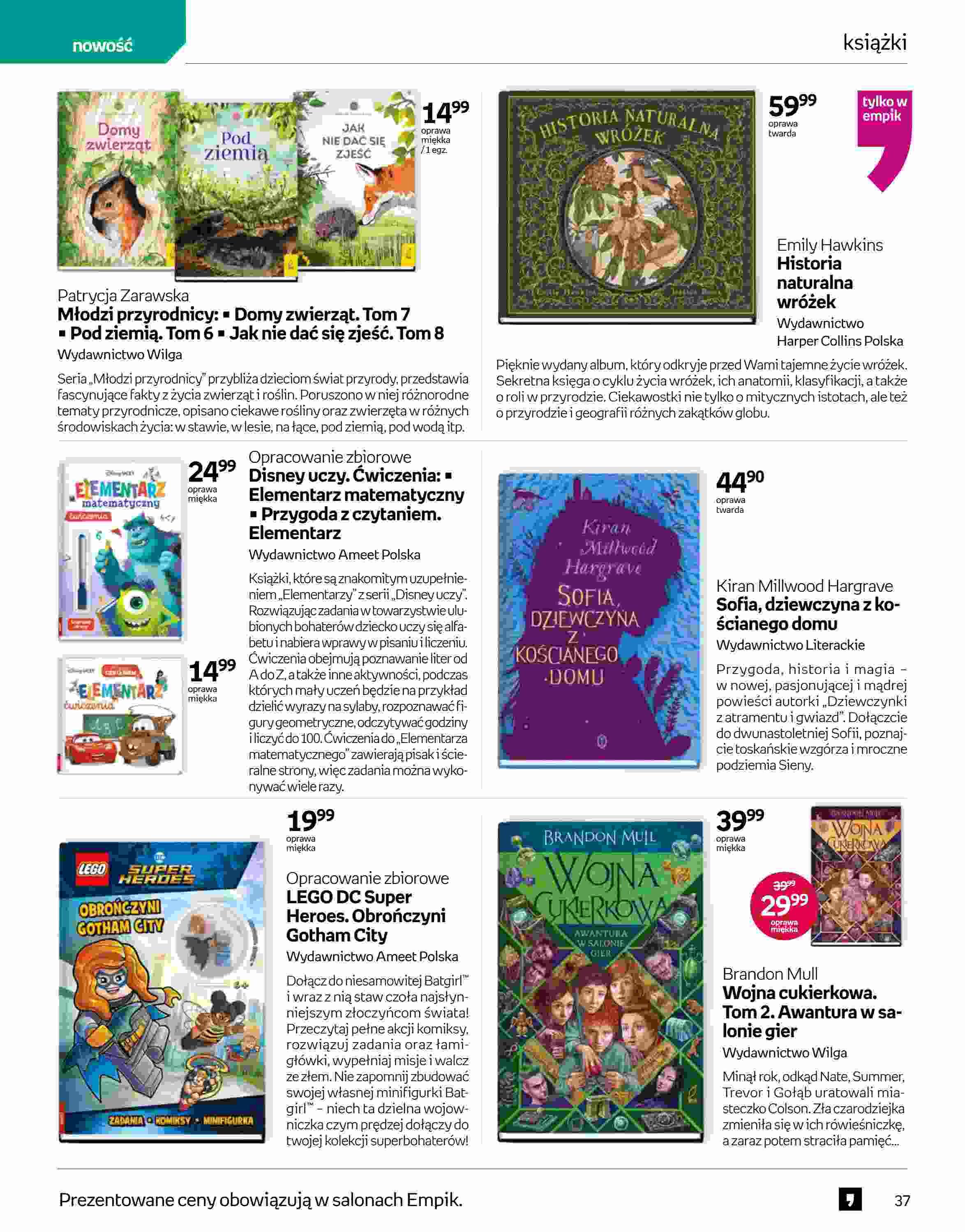 Gazetka promocyjna empik str. 37