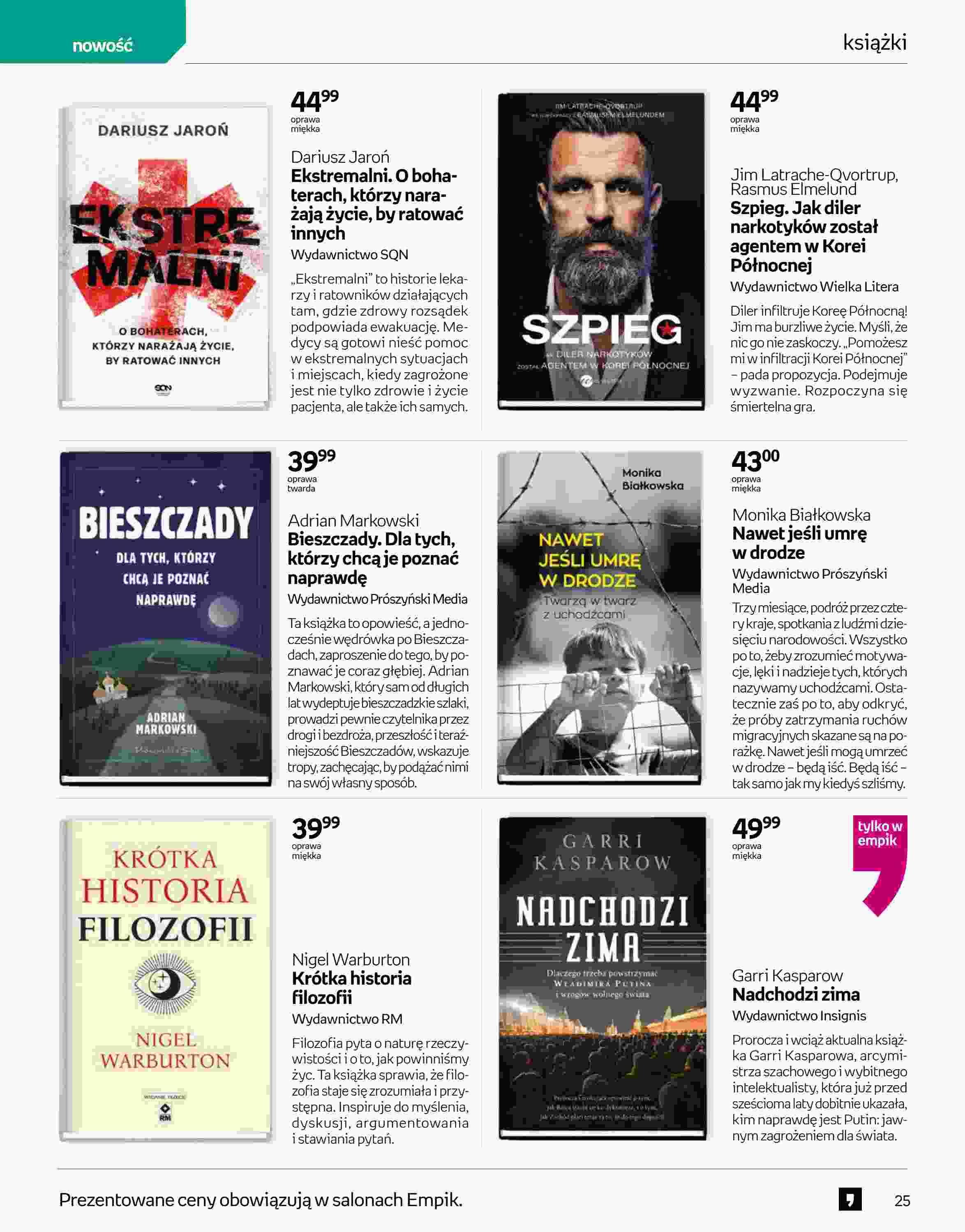 Gazetka promocyjna empik str. 25