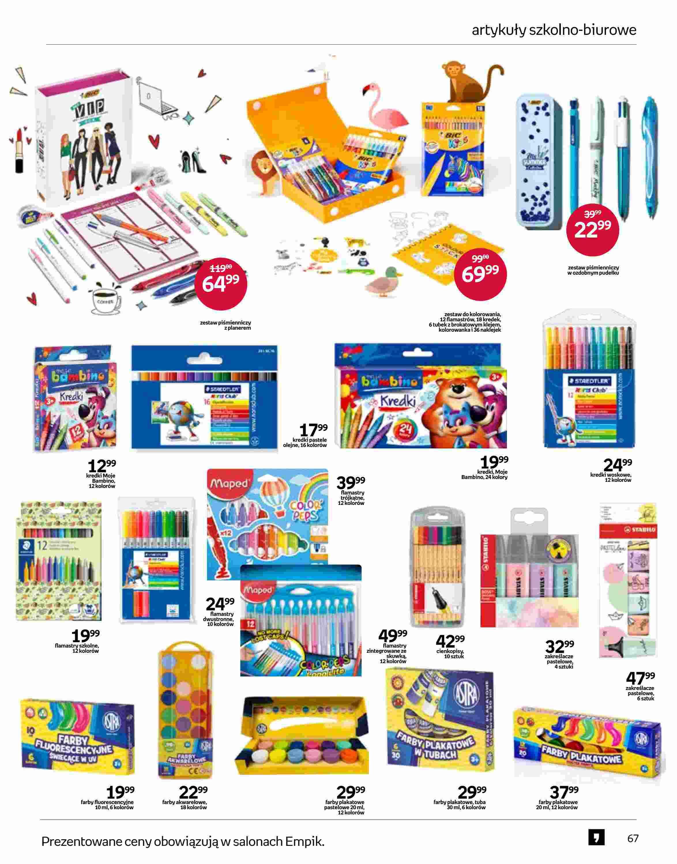 Gazetka promocyjna empik str. 67