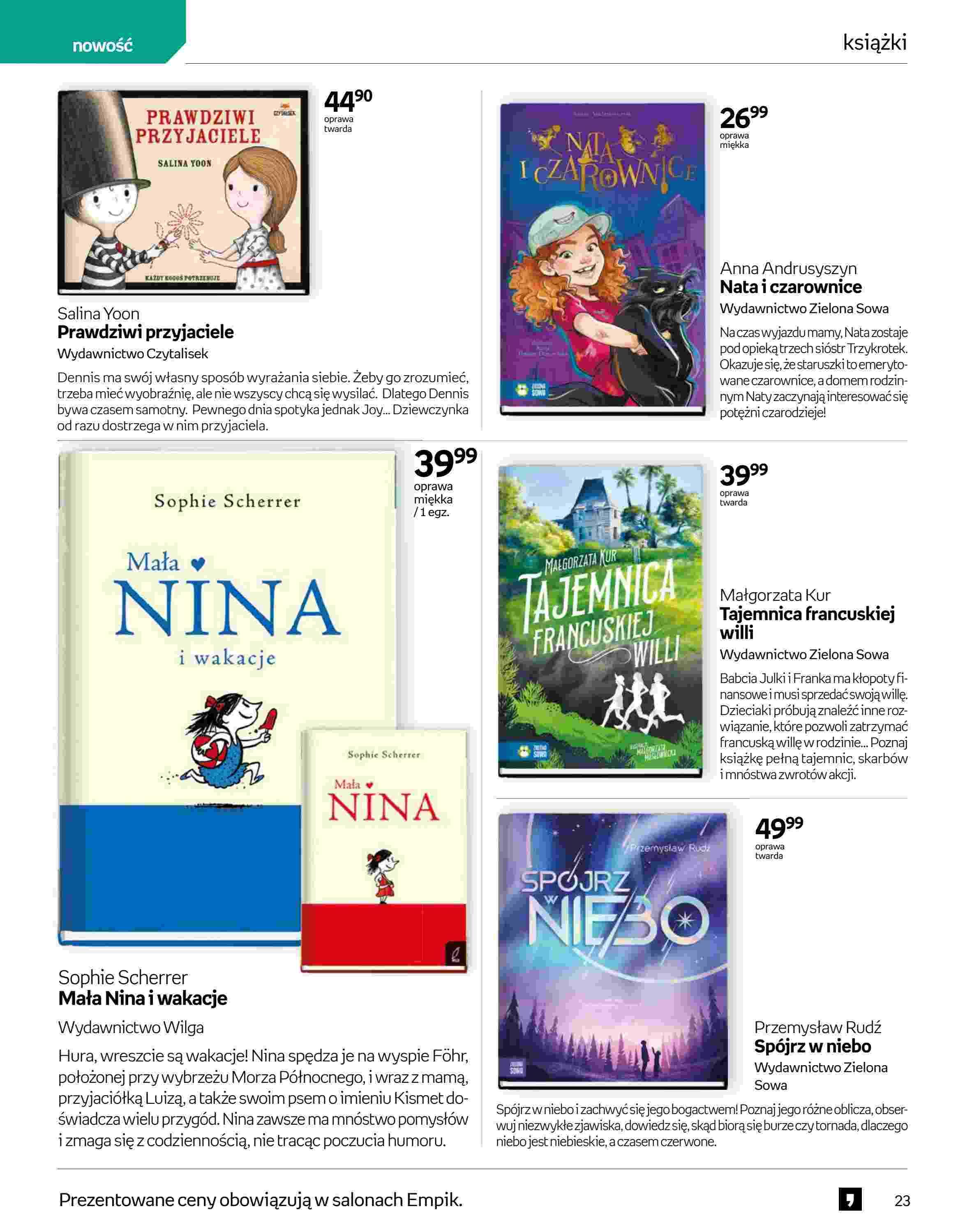 Gazetka promocyjna empik str. 23
