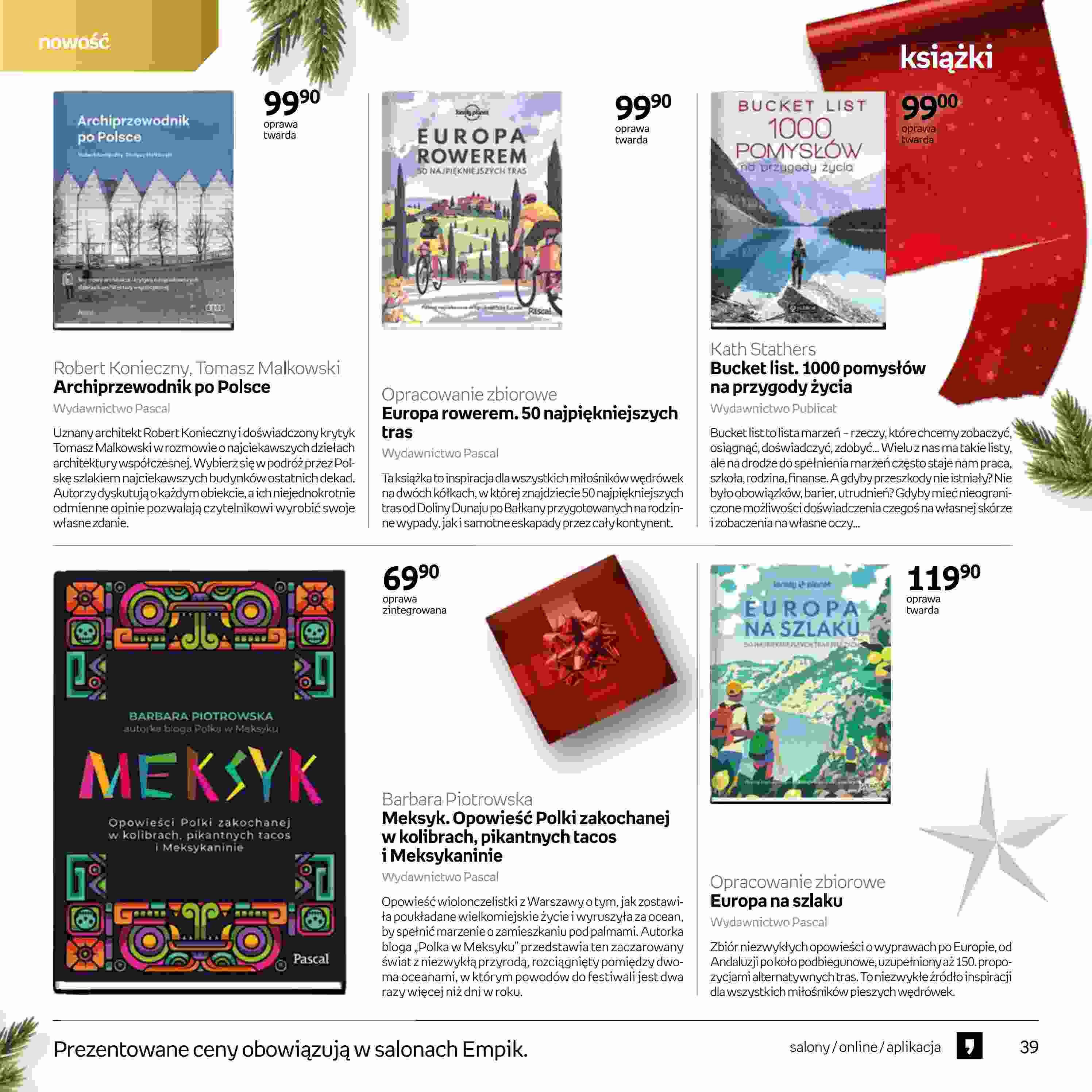 Gazetka promocyjna empik str. 39
