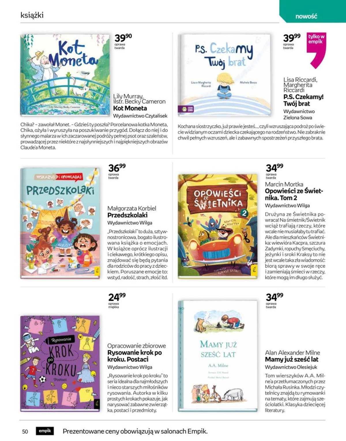 Gazetka promocyjna empik str. 50