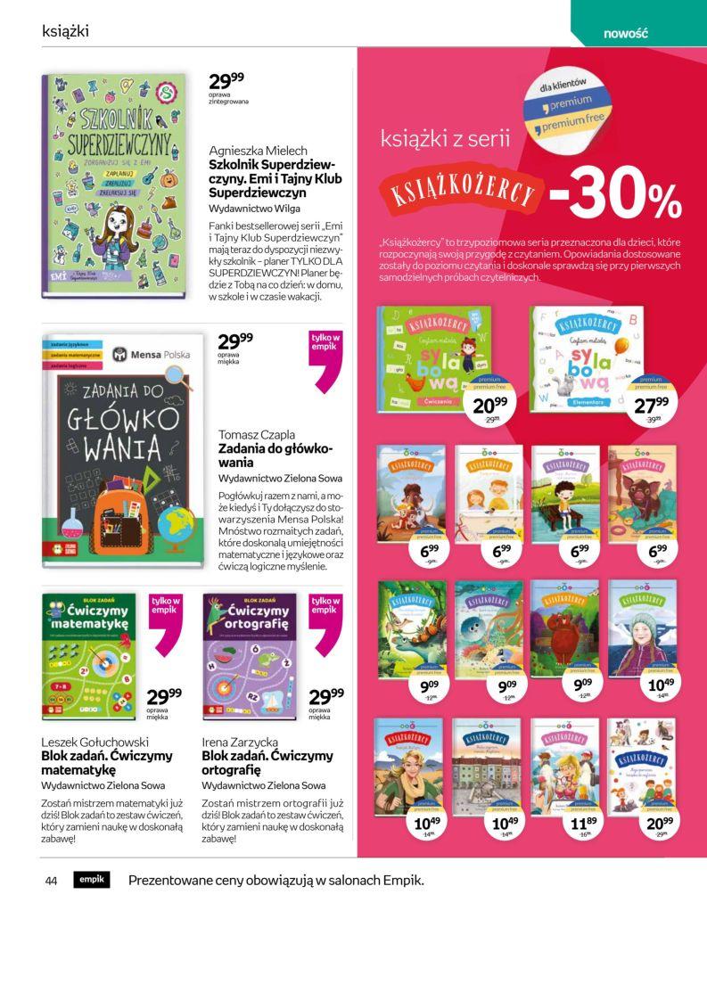Gazetka promocyjna empik str. 44