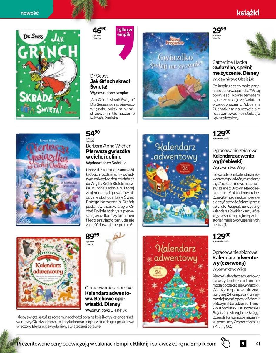 Gazetka promocyjna empik str. 61