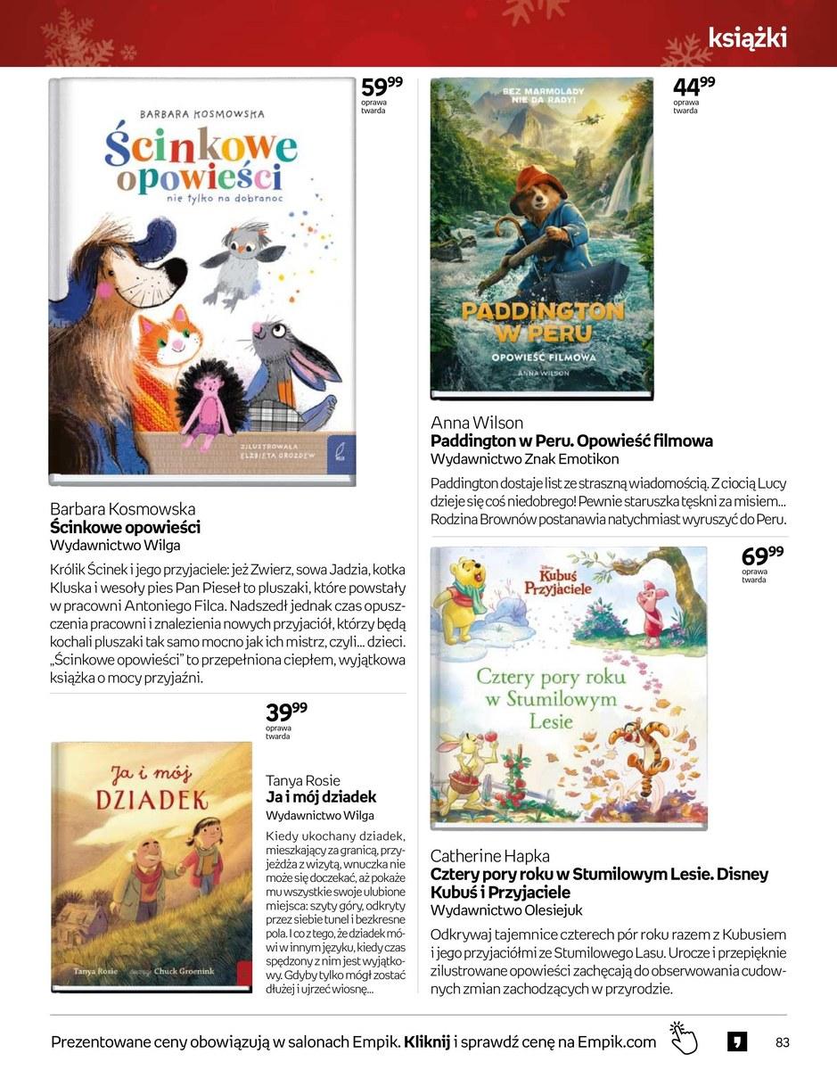 Gazetka promocyjna empik str. 83