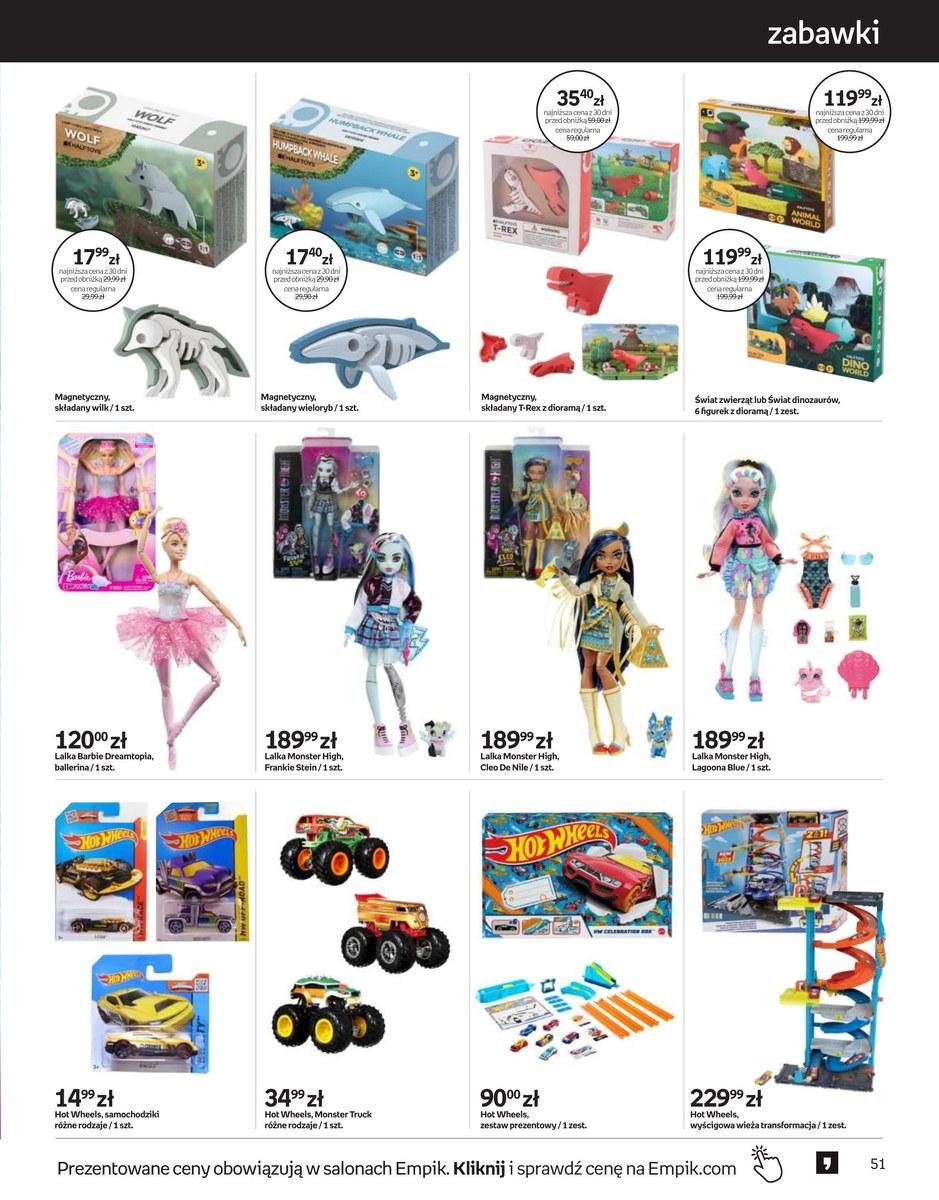 Gazetka promocyjna empik str. 51