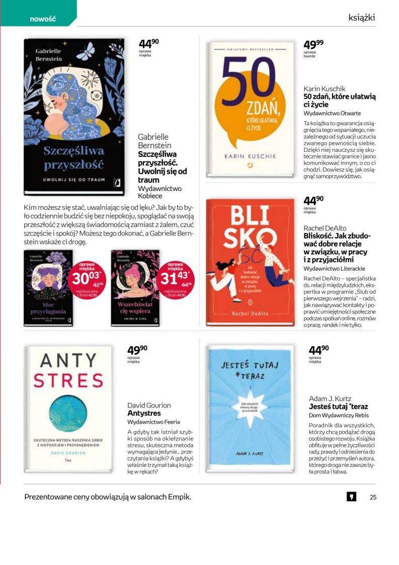 Gazetka promocyjna empik str. 25