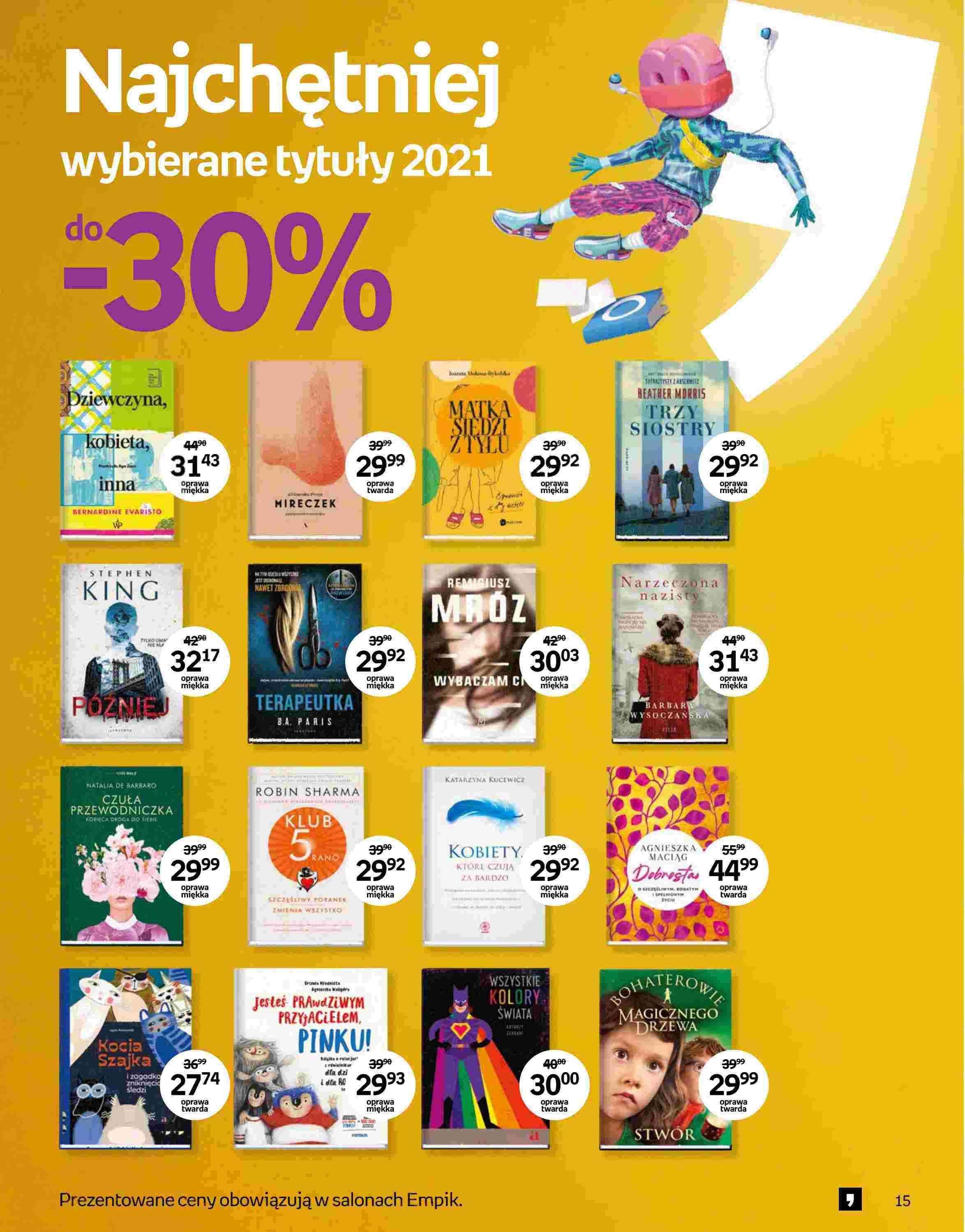 Gazetka promocyjna empik str. 15