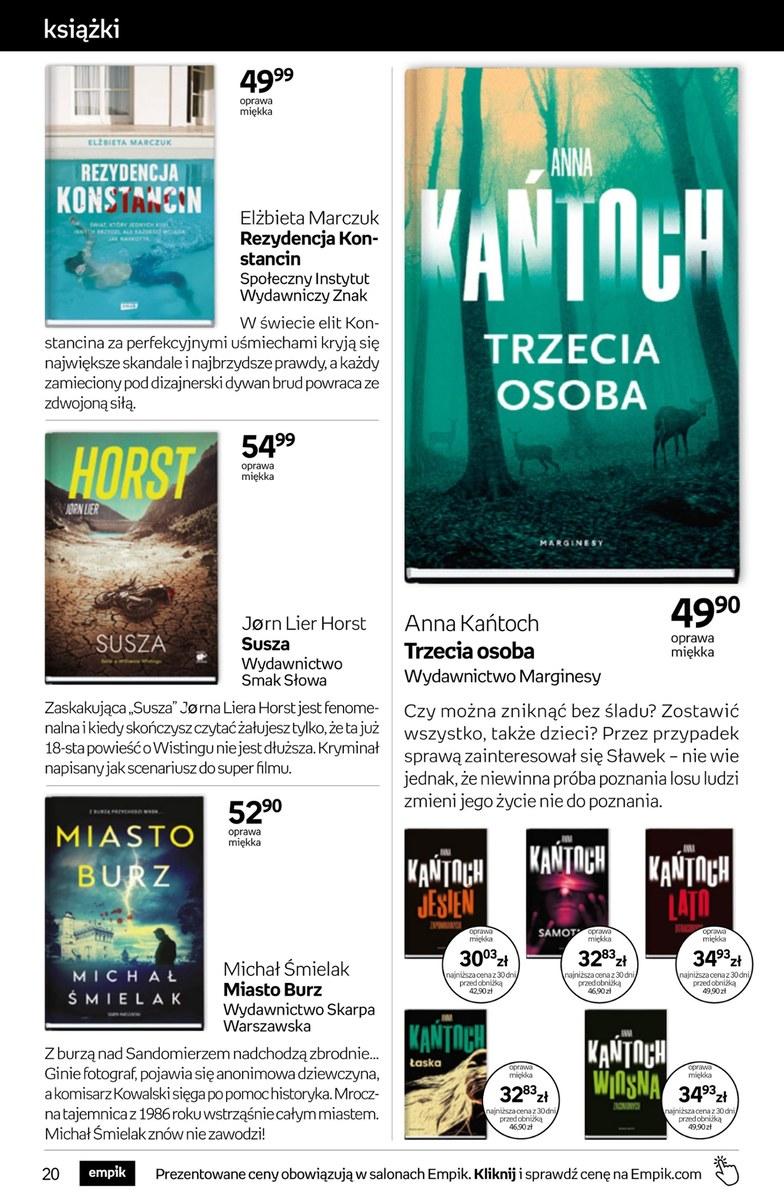 Gazetka promocyjna empik str. 20