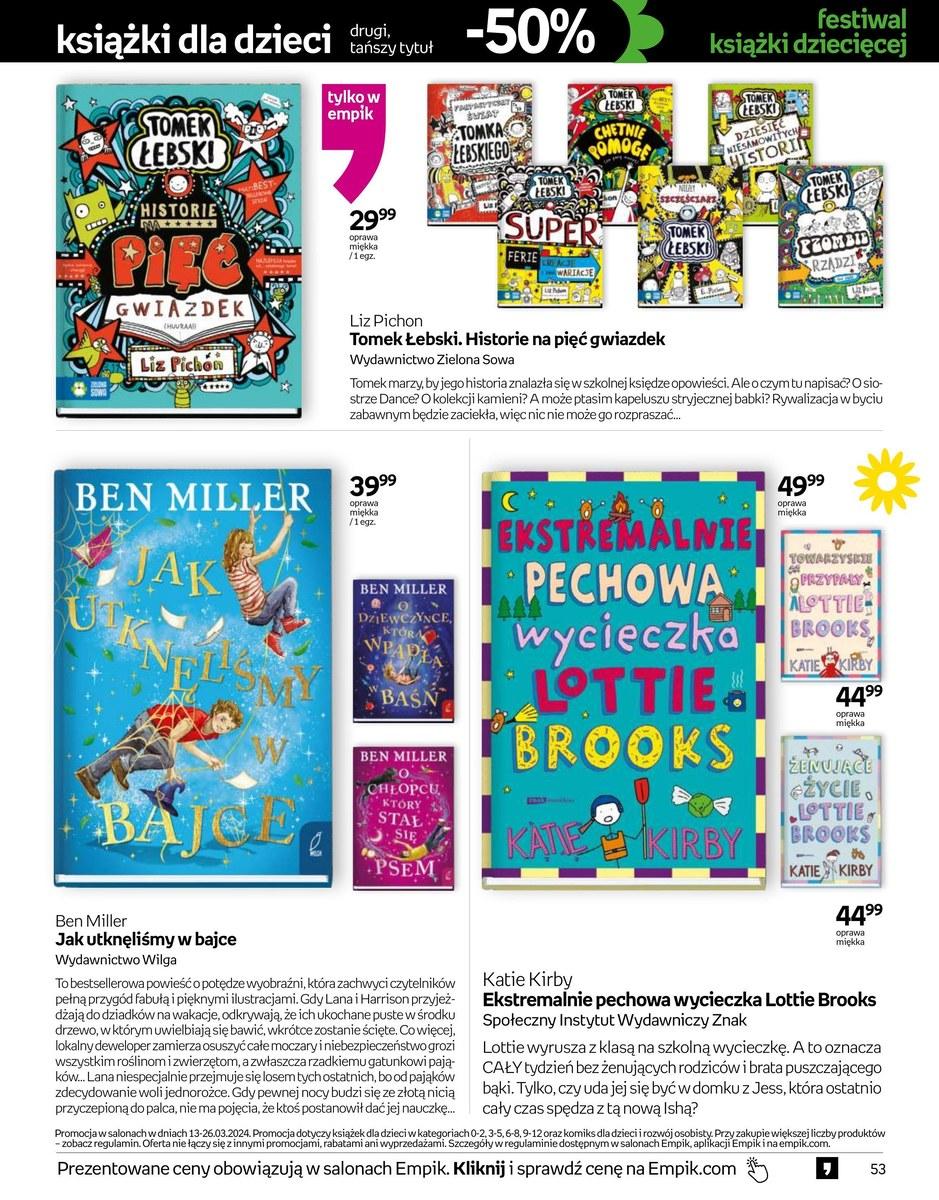 Gazetka promocyjna empik str. 53