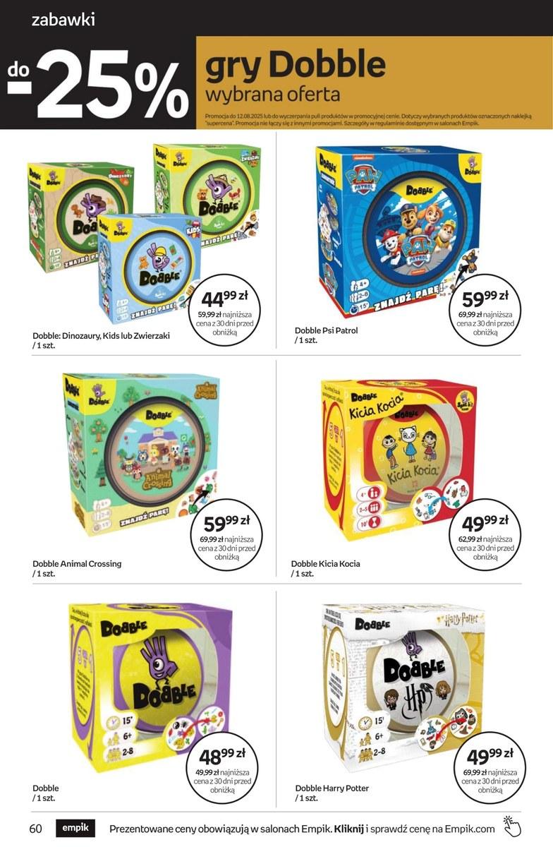 Gazetka promocyjna empik str. 60