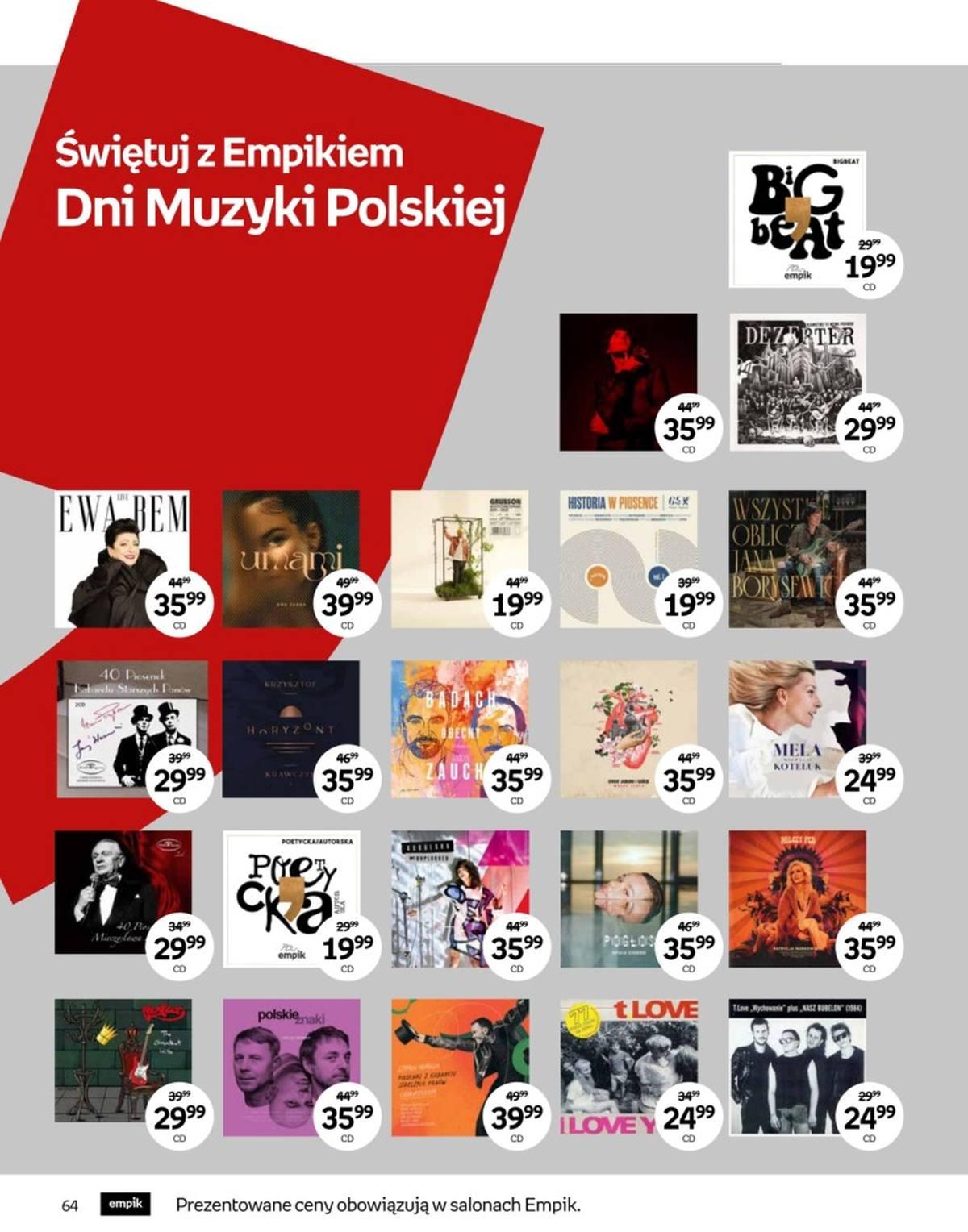 Gazetka promocyjna empik str. 64