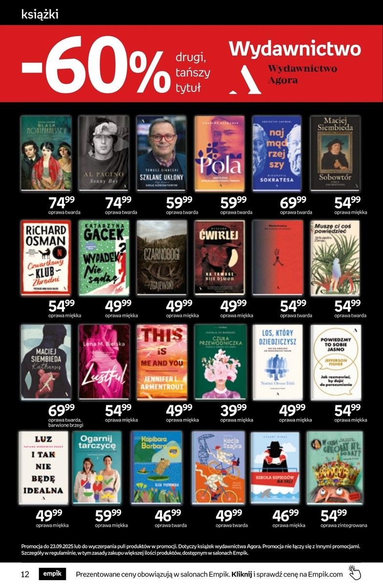 Gazetka promocyjna empik str. 12