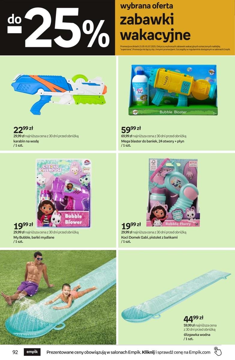 Gazetka promocyjna empik str. 92