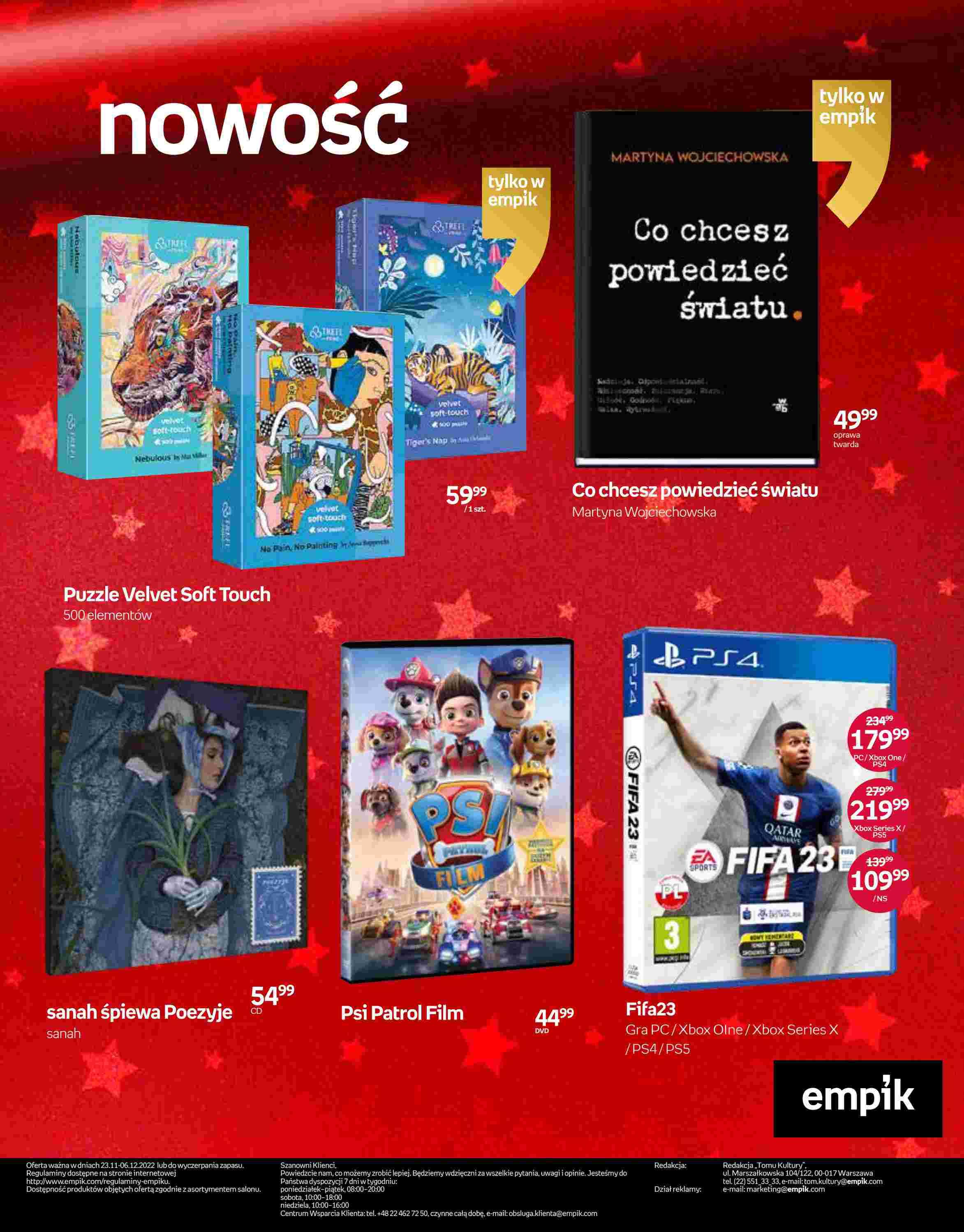 Gazetka promocyjna empik str. 160