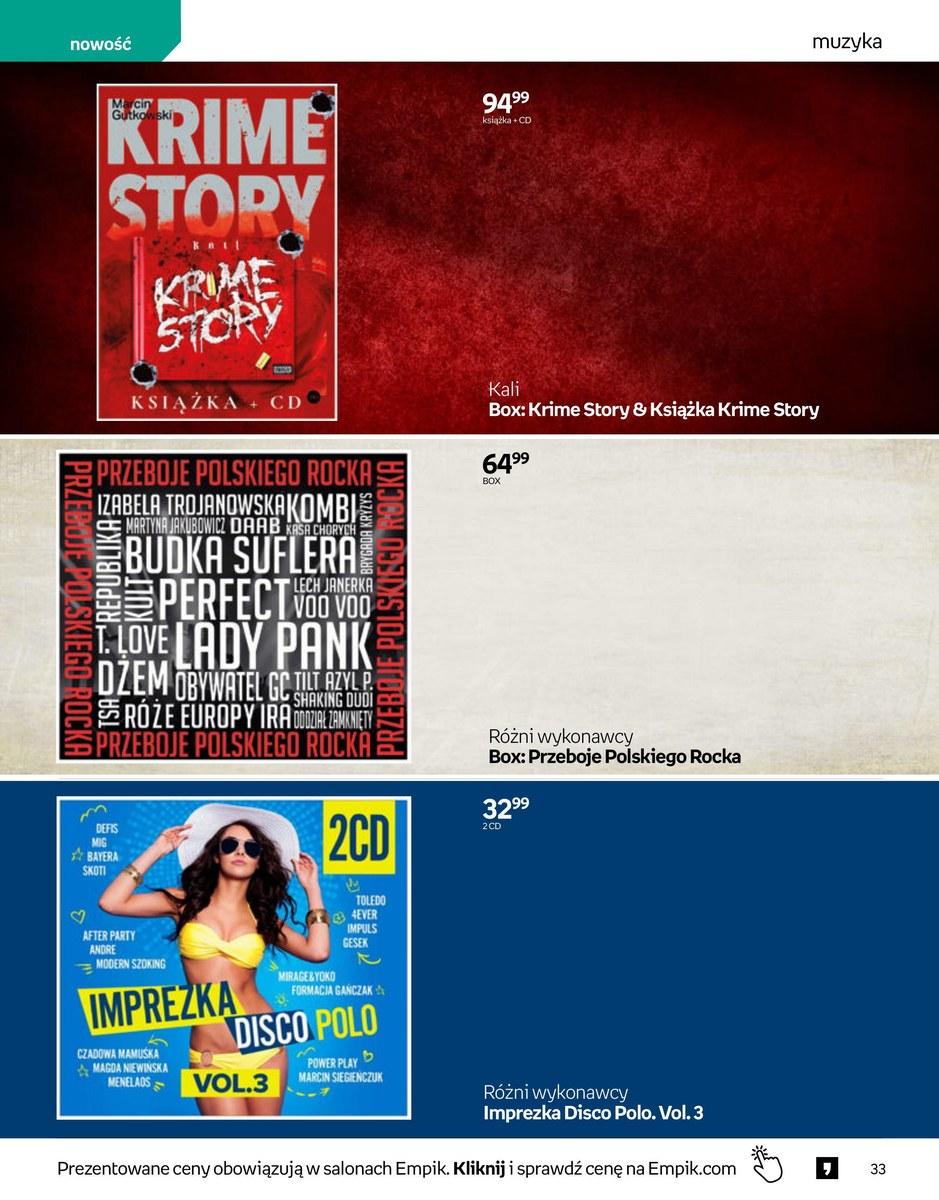 Gazetka promocyjna empik str. 33