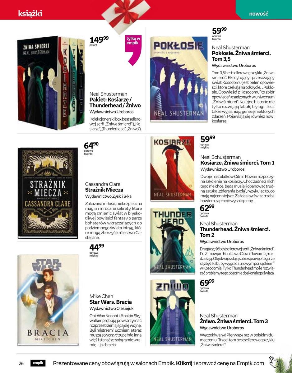 Gazetka promocyjna empik str. 26