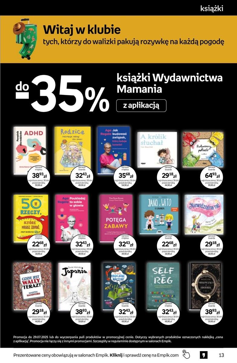 Gazetka promocyjna empik str. 13