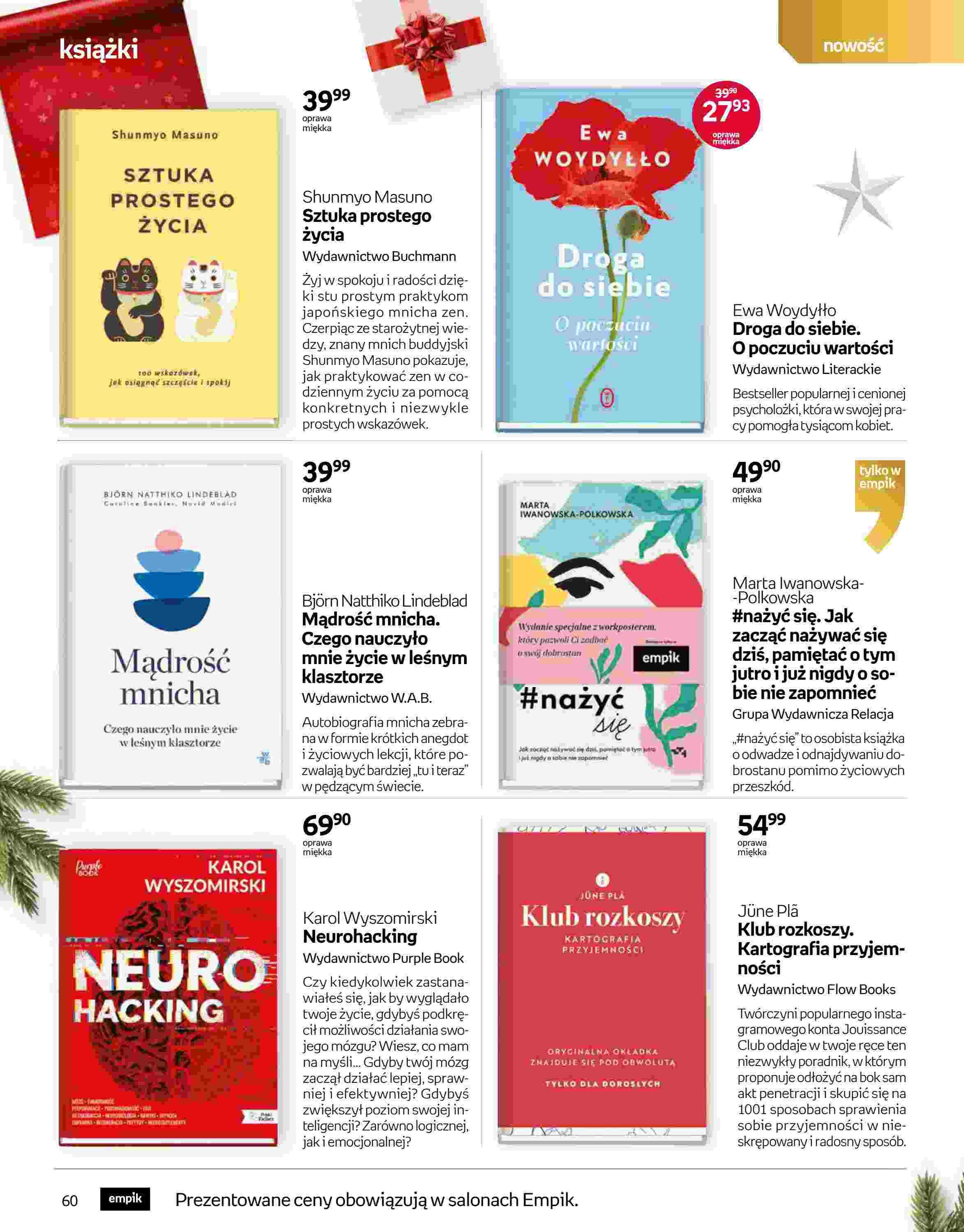 Gazetka promocyjna empik str. 60