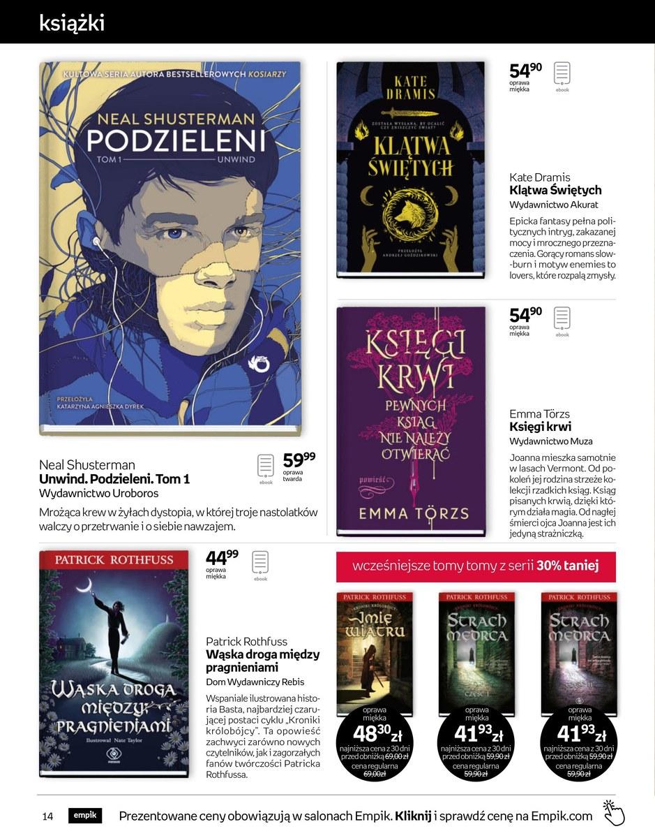 Gazetka promocyjna empik str. 14