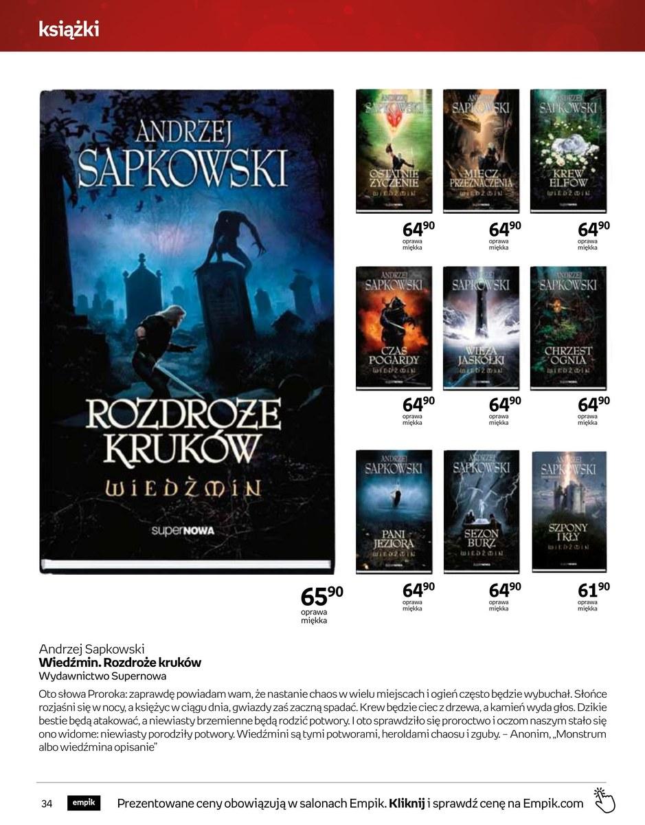 Gazetka promocyjna empik str. 34
