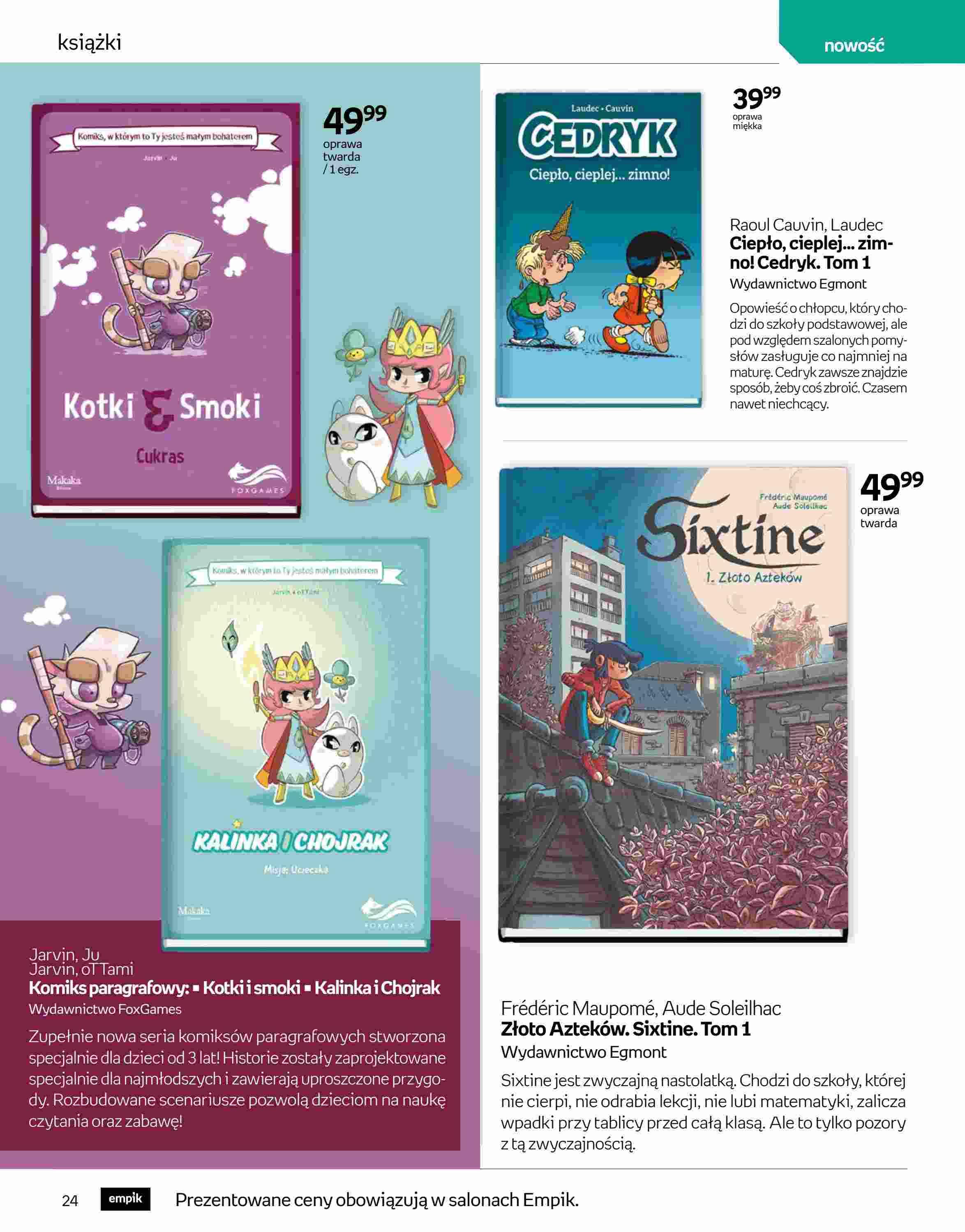 Gazetka promocyjna empik str. 24