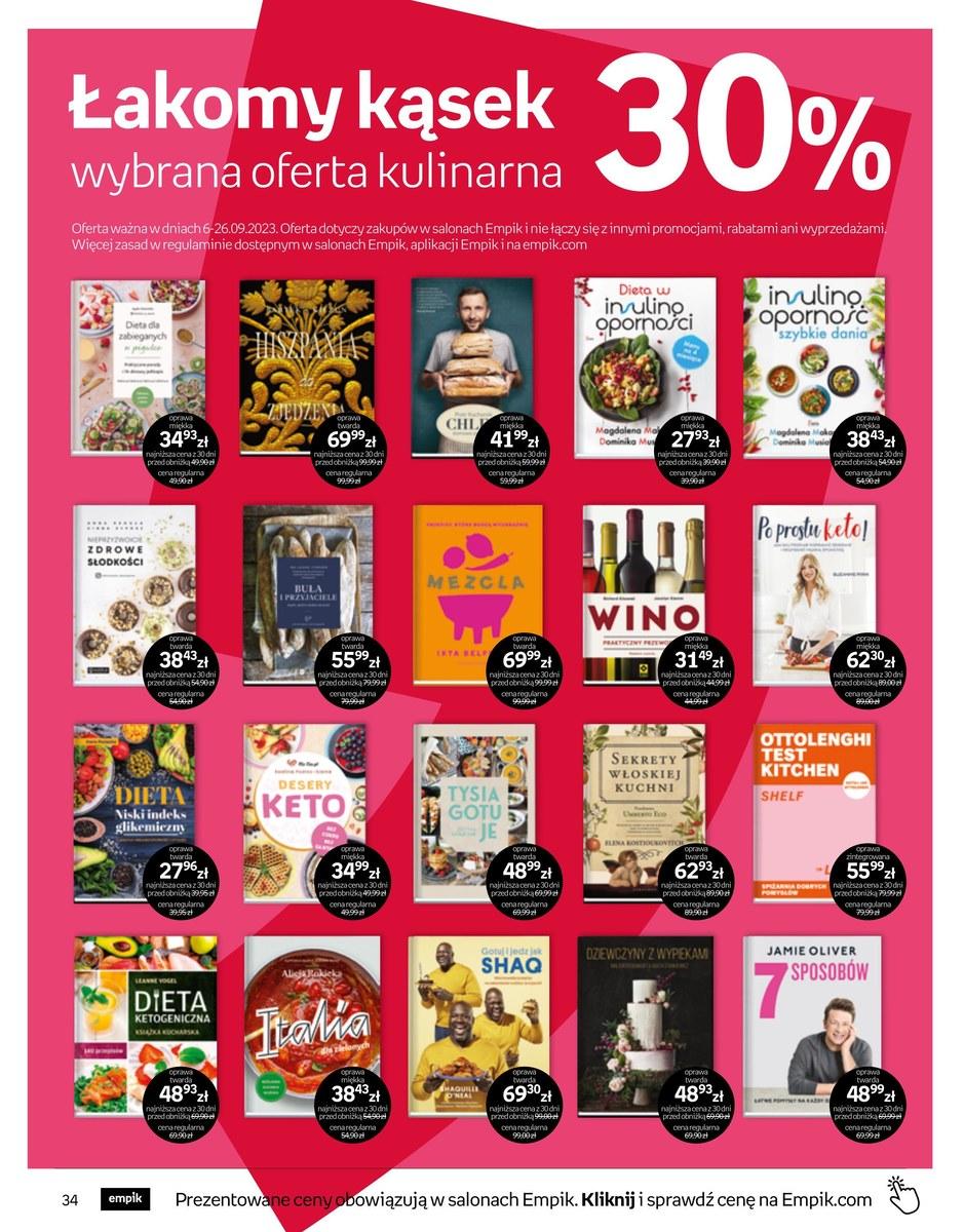Gazetka promocyjna empik str. 34