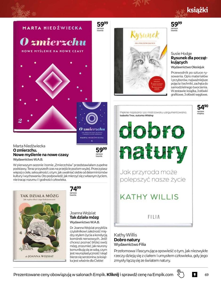 Gazetka promocyjna empik str. 69