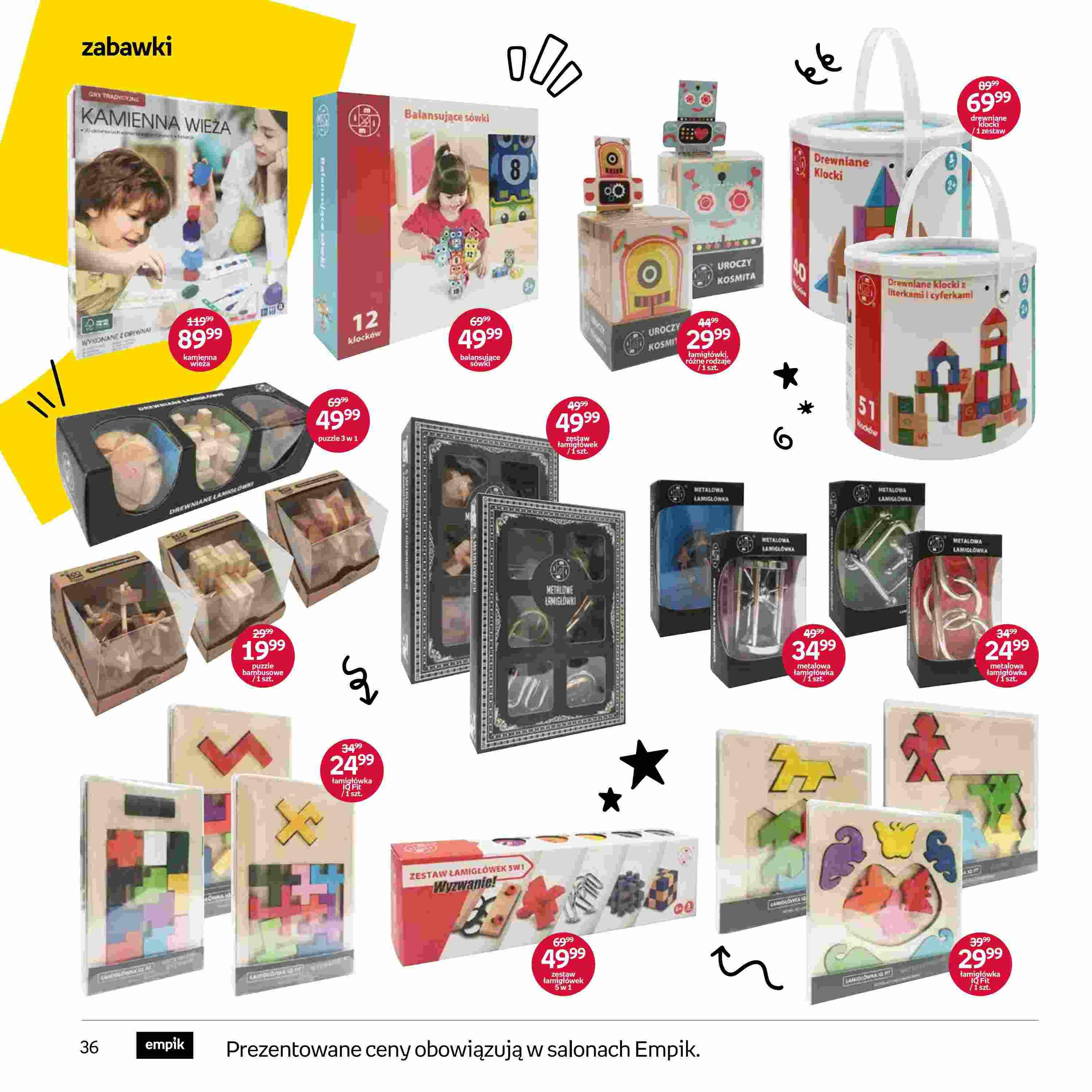 Gazetka promocyjna empik str. 36
