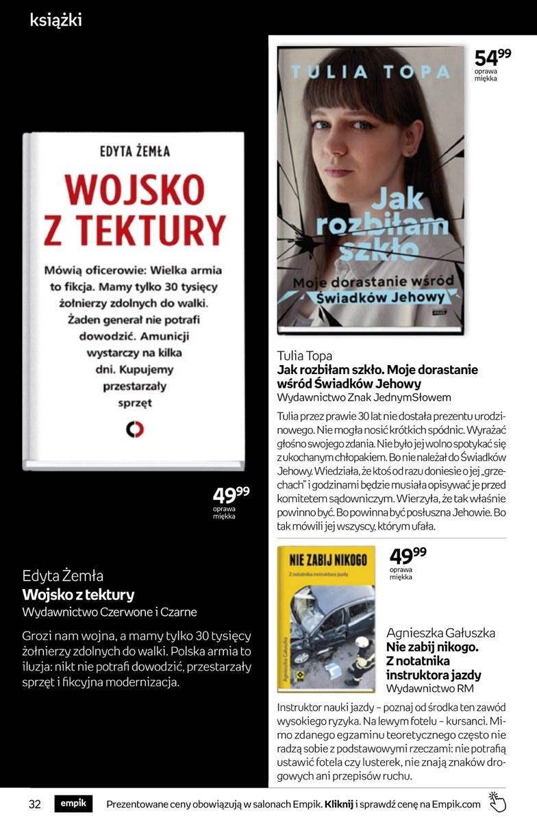 Gazetka promocyjna empik str. 32