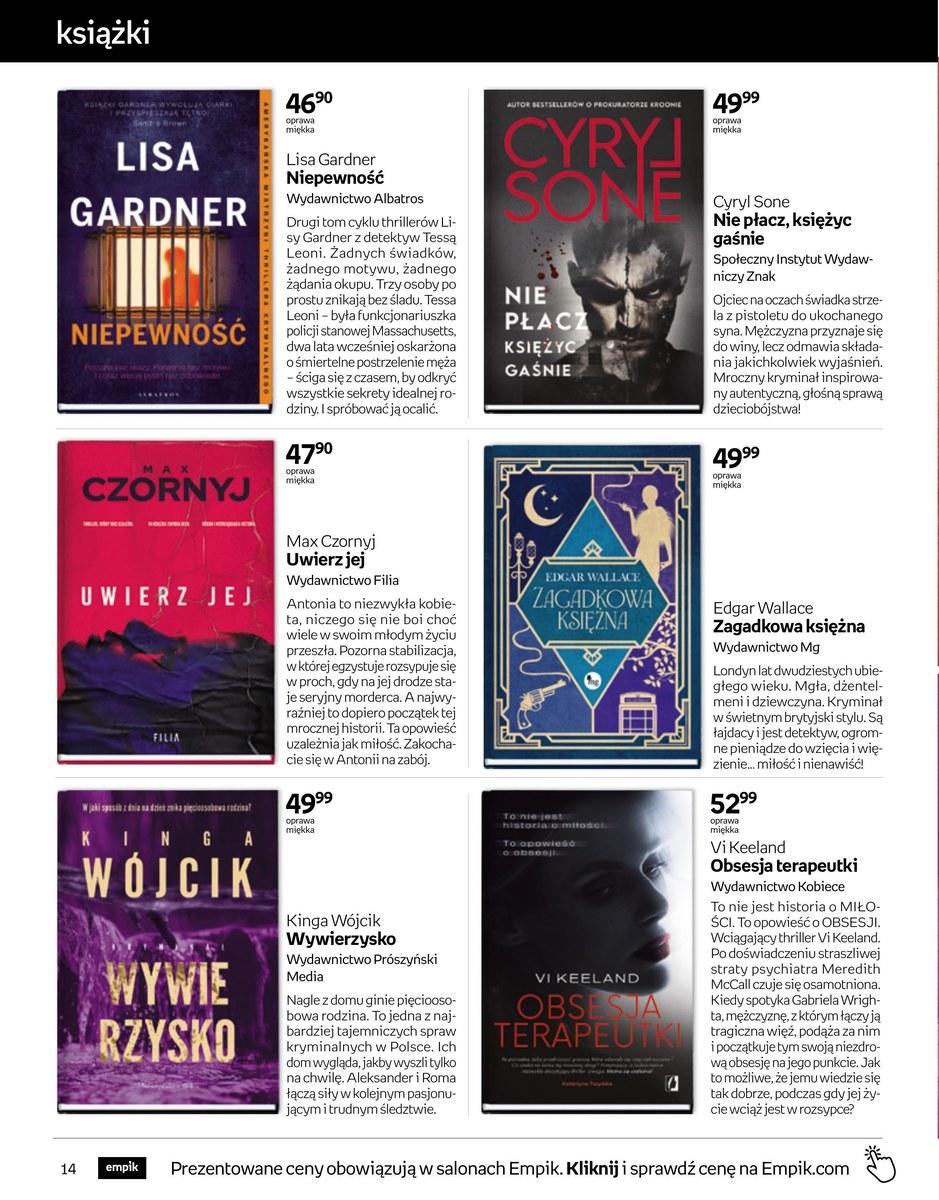 Gazetka promocyjna empik str. 14