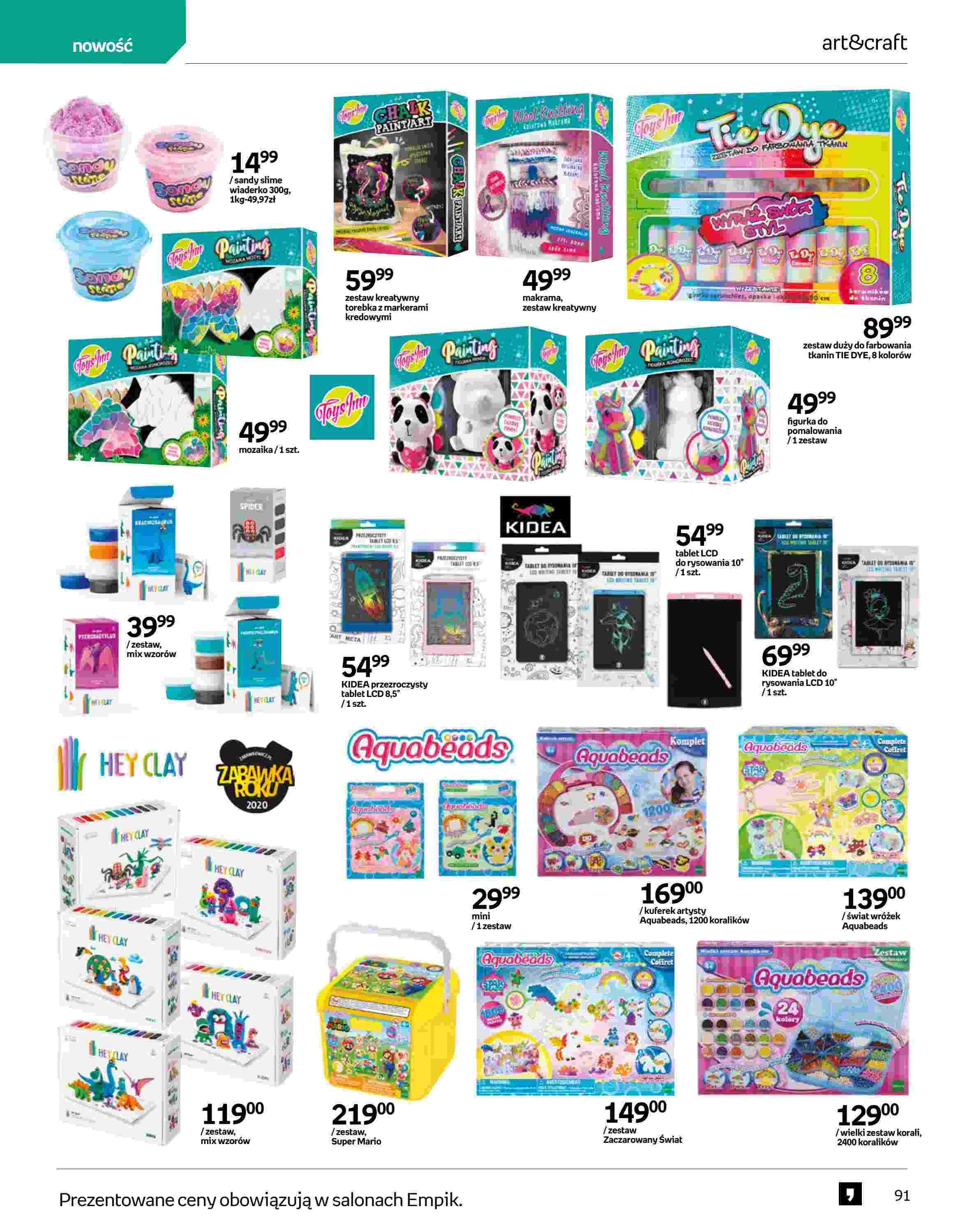 Gazetka promocyjna empik str. 91