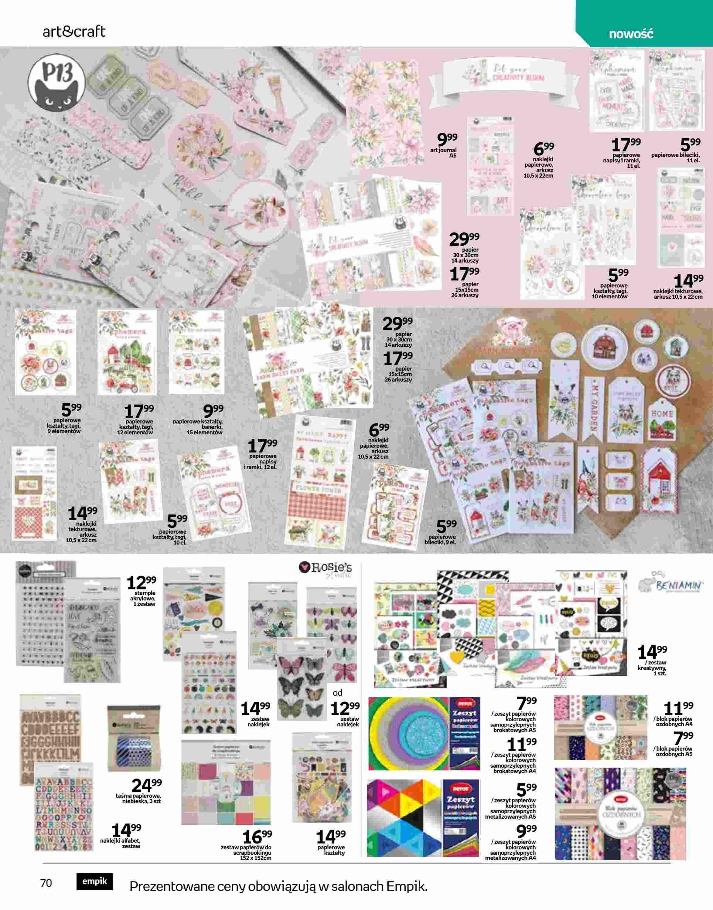 Gazetka promocyjna empik str. 70