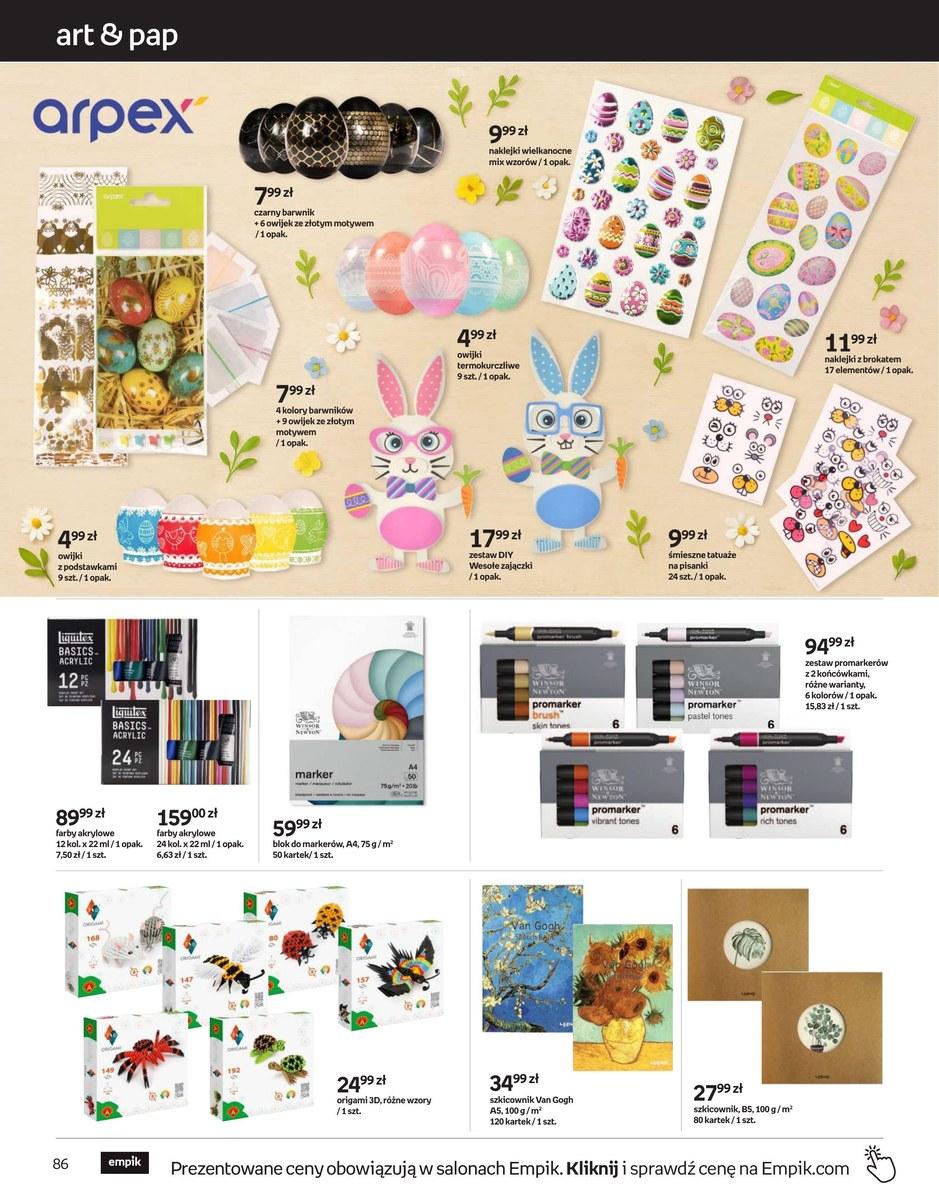 Gazetka promocyjna empik str. 86