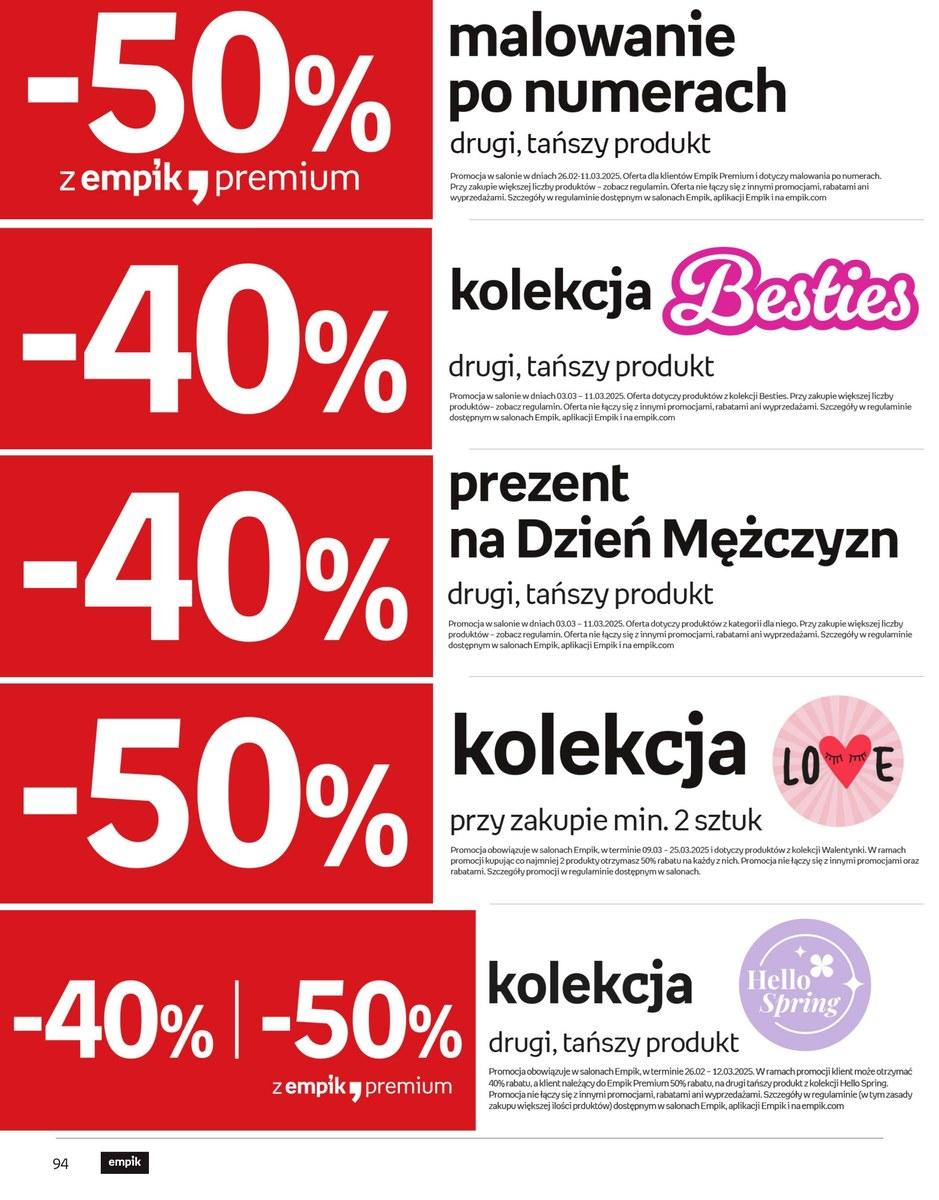 Gazetka promocyjna empik str. 94