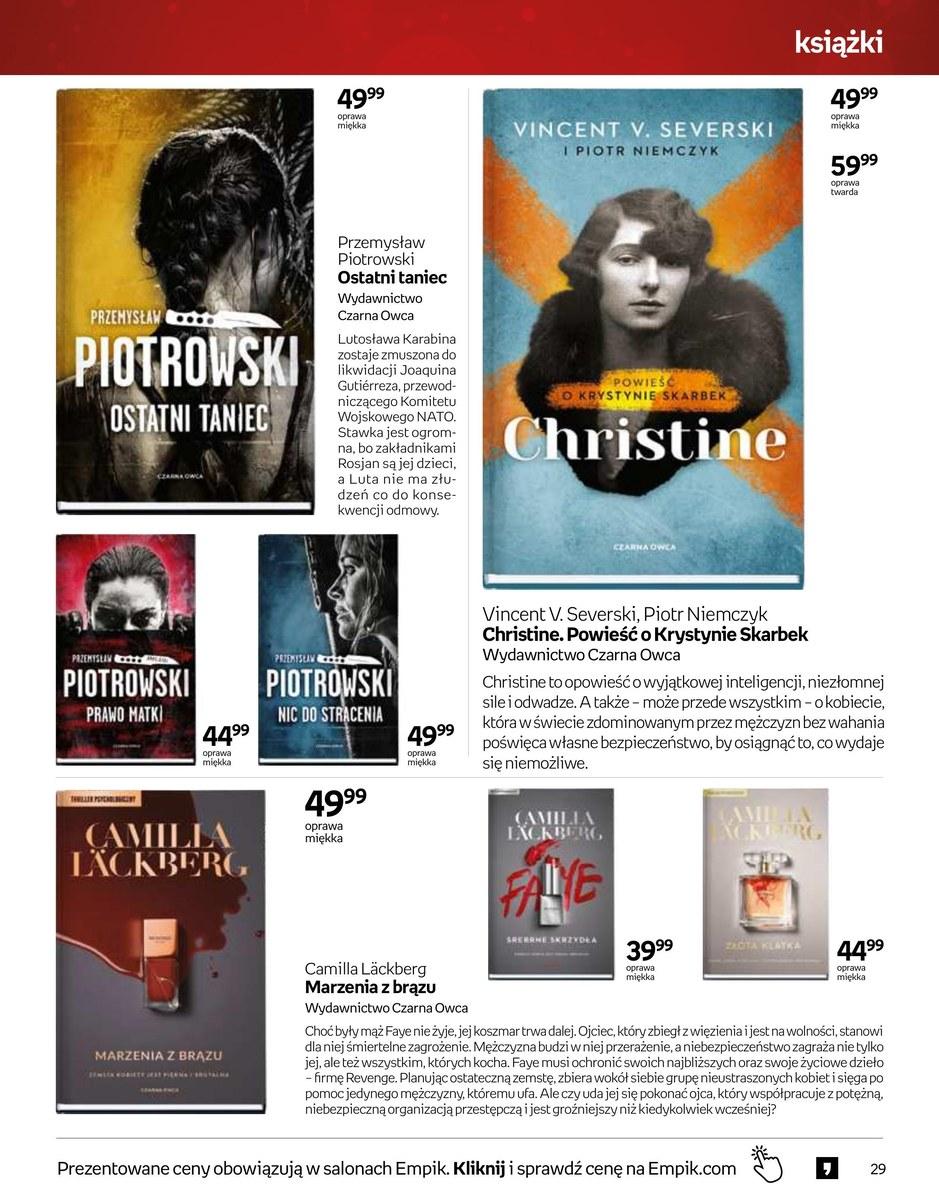 Gazetka promocyjna empik str. 29