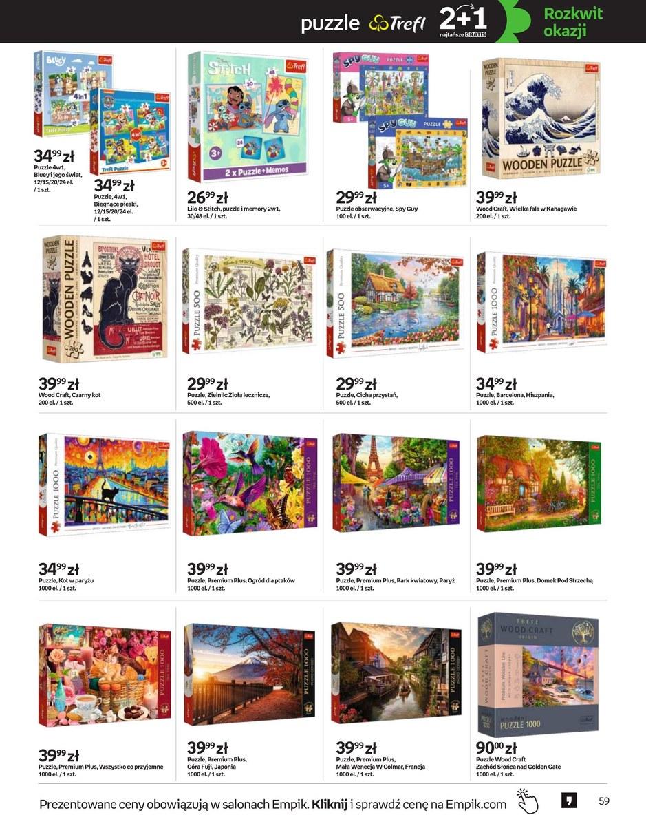 Gazetka promocyjna empik str. 59