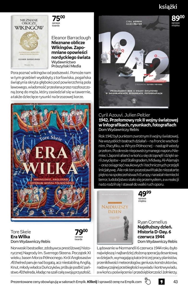 Gazetka promocyjna empik str. 43