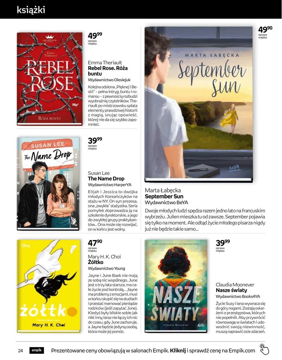 Gazetka promocyjna empik str. 24