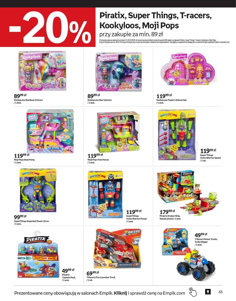 Gazetka promocyjna empik str. 65