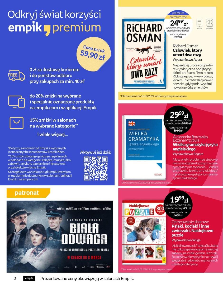 Gazetka promocyjna empik str. 2